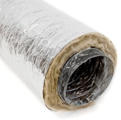 Hart & Cooley 027832, F218 Series UL Listed Insulated Flexible Duct, 16" x 25', R-8.0 Insulated, Boxed