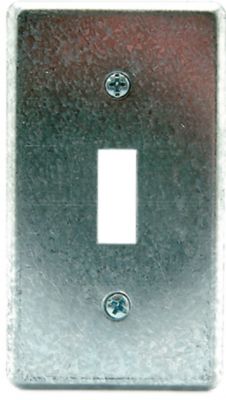DiversiTech 620-253, Steel Electrical (Handy) Box Cover, Toggle Switch, 200 Series
