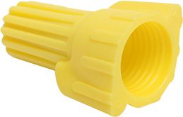 Diversitech 623-006, Winged Twist-On Wire Connector 84, Yellow, #18 to #10 AWG, 600 Volts, 100/pkg