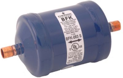 Lennox 100215-07 Liquid Line Bi-Flow Filter Drier, 8 cu in, 3/8" ODF Solder, 5.1 Tons