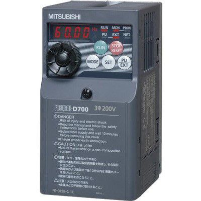 Lennox LB-115321R, Mitsubishi FR-D720-165-LX, Pre-Programmed Variable Frequency Drive, 5 HP 230 VAC 3 Ph