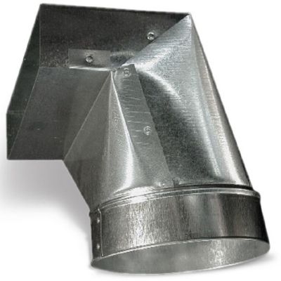 Lukjan RB322126, Register Boot Elbow, 2 x 12 x 6", 90 Deg., Non-Crimped; 2" H Collar