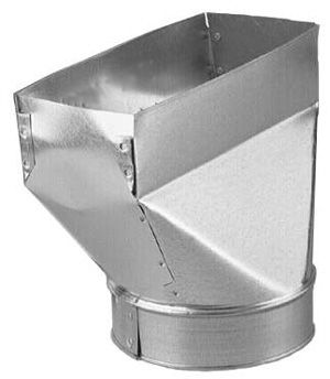 Lukjan RB224106, Register Boot Straight, 4 x 10 x 6", Non-Crimped; 2" H Collar