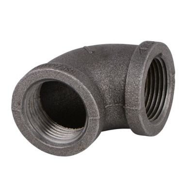 Black Iron 90 Degree Elbow, 1 IN