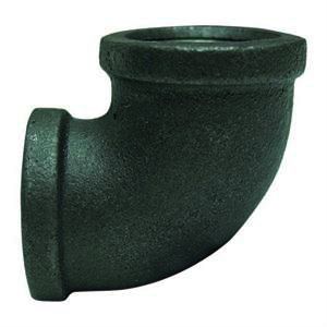 Black Iron 90 Degree Elbow, 3/4 IN