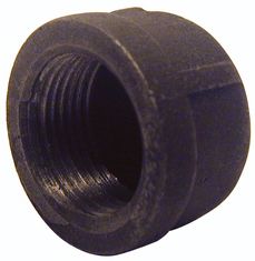 Black Iron Cap, 3/4 IN