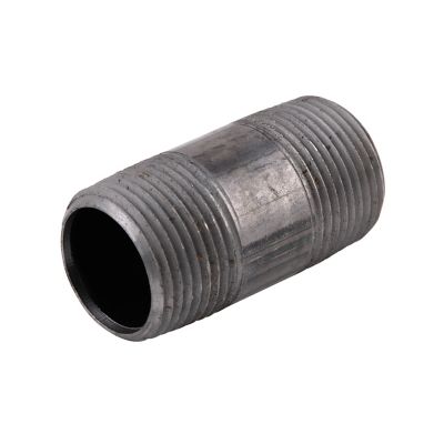 Black Iron Pipe Nipple, 3/4 x 2"