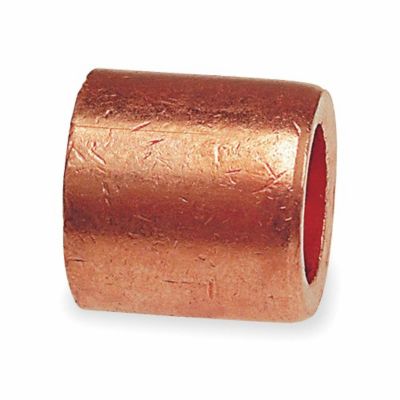 Copper Flush Bushing, 1/2 x 3/8"