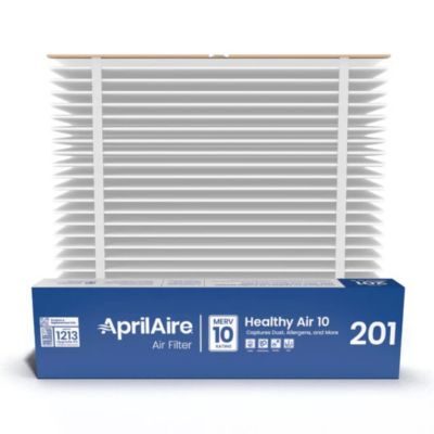 Aprilaire 201 25" x 20" x 6" Replacement Filter Media, MERV 10