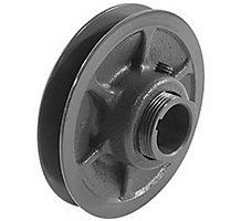 Browning 1VP50X7/8, Variable Pitch Cast Iron Finished Bore Pulley, 4.75 Inch OD, 1-Groove, 7/8 Inch Bore