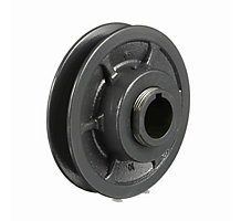 Browning 1VL44X7/8, Variable Pitch Cast Iron Finished Bore Pulley, 4.15 Inch OD, 1-Groove, 7/8 Inch Bore