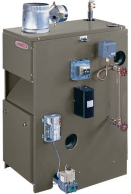 Lennox GSB8-112E, Gas-Fired Steam Boiler, 112000 Btu, 82% AFUE