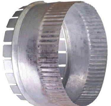 Lukjan RX1206, Starting Collar - Long, 6", No Damper; Crimped