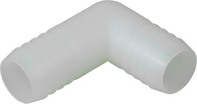 DiversiTech 701-040, Nylon Elbow, 5/8 x 5/8", Barb x Barb, 2/Pack