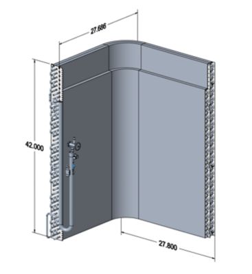 604788-07, Condenser Coil, Stage 1 Heating