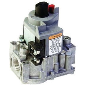 24V Standing Pilot Gas Valve with 1/2" x 3/4" Inlet/Outlet Standard Opening" 0.7 A Anticipator Setting