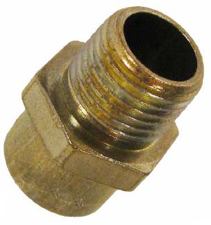 Lennox R39030B009, Gas Orifice, #44 (0.0935") , Silver Color Code, 0.72" OAL, 1/8-27 NPT Thread