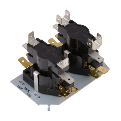 58C9801 Stacked Relay, DPST N.O., 24 Volts