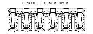 LB-94731E BURNER ASSY