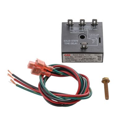 Lennox LB-106778A, Blower Off Delay Relay Kit, ON 1 Sec, OFF 45 Sec, 24 Volts