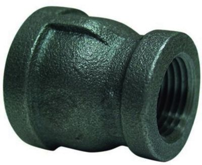 Black Iron Reducing Coupling, 1 x 3/4 IN