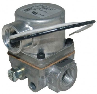 BASOTROL Automatic Gas Valve 25 VAC 60 Hz 0.4 A 7.5 W430000 Btu/hr 0.5 psi 3/4 x 3/4 in. NPT Inlet/Outlet