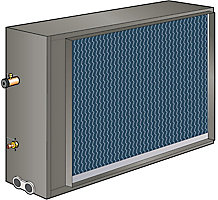 Lennox CH23-41 Coil, CH23 Series, 3 Ton Cased Evaporator Coil, Copper Slab, Piston (R410A)