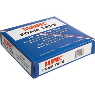 Bramec 1007, Foam Tape, 1/8 x 2" x 30'