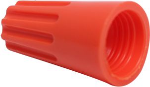 Bramec 8652, Twist-On Wire Connector, Orange, #22 to #14 AWG, 600 Volts, 100/pkg