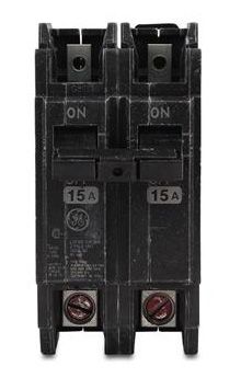 65F8801, Circuit Breaker, 2 Pole, 25A, 120/240V, Miniature, Common Trip
