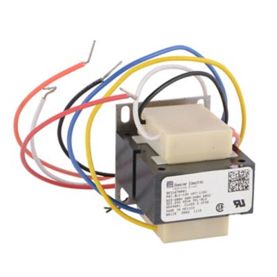 Lennox 65G4601, Transformer, 45 VA, 115/208/240 VAC 60 Hz Primary, 24 VAC Secondary, Energy Limiting