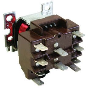 65G5401 Relay, DPST N.O., 24 Volts