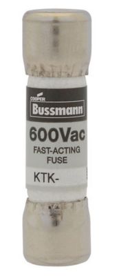 Lennox 65G7201, Bussmann KTK-15, 15 Amp Fast Acting Fuse, Supplemental, 600 Volt