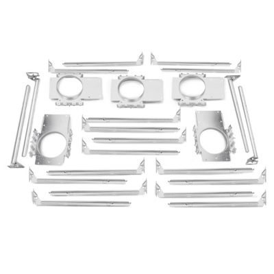 Unico UPC-86-5, Plaster Frame Kit, 2" Round Outlet, 5/Box