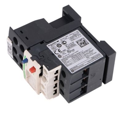 Schneider Electric 102398-02 Motor Overload Protector, 3 Phase Bimetallic Thermal Overload Relay, 1/1.6 Amps, Class 10