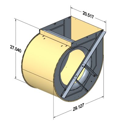 Lennox LB-89288G, Blower Assembly Housing