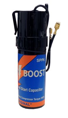 Supco SPP6, Super Boost Hard Start Capacitor Kit, 130 - 156 MFD Capacitor, 90-277 VAC