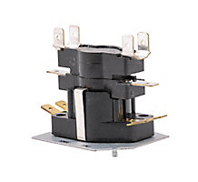 72F8301 Stacked Thermal Time Delay Relay, DPST N.O., ON 1-110 Sec, OFF 1-110 Sec, 24 Volts