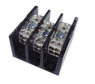 Lennox 72F8801, Terminal Block, 3-Pole, 175 Amp, 600 Volts