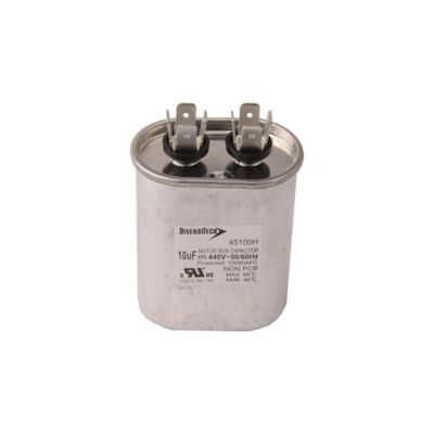 Run Capacitor, 10 MFD, 440V, Oval