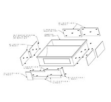 Lennox 73K3501, Insulation Kit For Standard Horizontal Curbs, 41" Curb Height