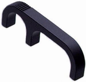 Surface Mount Handle 8-32 Thread or Hole Type Black Powder Coated Pull Finish Large Size
