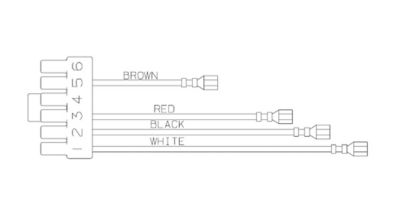 Lennox LB-66616, Blower Wiring Harness, 4-Lead, 32" Leads