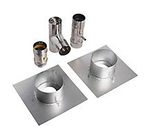 Lennox C5VENT4KU, Horizontal Vent Kit - Upslope, 4 Inch, For LS25-60A; LS25-75A; LS25-90A; LS25-105A Unit Heaters