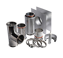 Lennox C5VENT6KU, Horizontal Vent Kit - Upslope, 6 Inch, For LS25-350; LS25-400 Unit Heaters