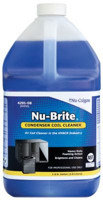 Nu-Brite 4291-08, Condenser Coil Cleaner, 1 Gallon Jug