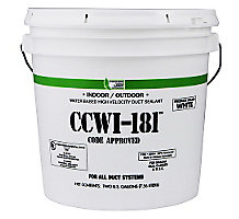 Hardcast 304144, CCWI-181 Water Based Duct Sealant, White, 1 Gallon Pail