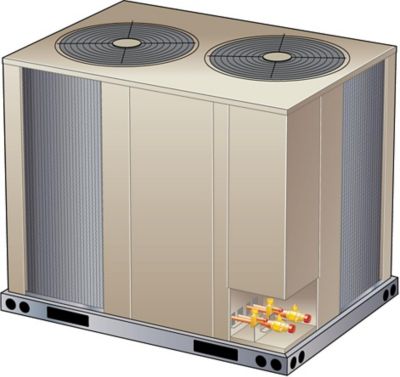 Lennox T CLASS TSA, TSA150S4DN1G, 12.5 Ton, 11 IEER, 460 VAC 3Ph 60 Hz Commercial Air Conditioner with Corrosion Protection