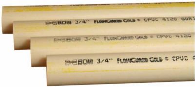 Bow Plastics 585067, CPVC Pipe 1/2" x 10'