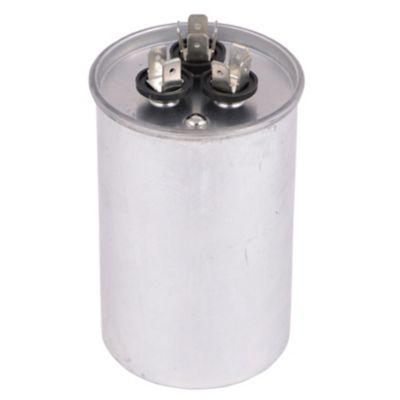 R38514D016, Dual Run Capacitor, 60/5 MFD, 370V, Round